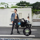 Men's Mid-weight Nylon Thermal Pants for Riders