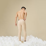Men's Thick Thermal Pants with Full Wool Knee Pads