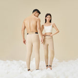 Men's Thick Thermal Pants with Full Wool Knee Pads