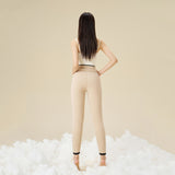 Women's Thick Thermal Pants with Full Wool Knee Pads
