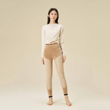 Women's One-Piece Composite Soft Velvet Thermal Pants with Alpaca Wool