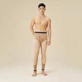 Men's One-Piece Composite Soft Velvet Thermal Pants with Alpaca Wool